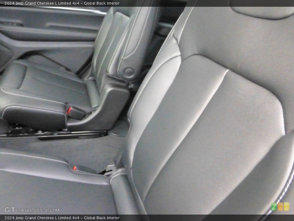 Global Black Interior Rear Seat for the 2024 Jeep Grand Cherokee L Limited 4x4 #146727515