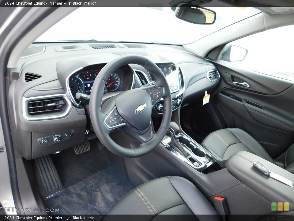 Jet Black Interior Photo for the 2024 Chevrolet Equinox Premier #146727527