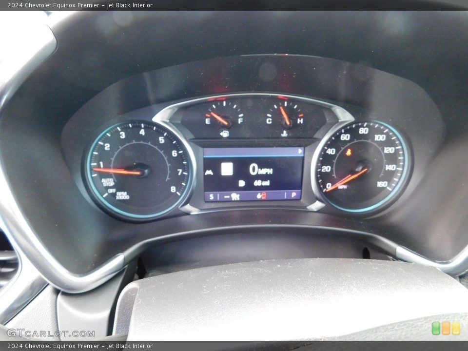 Jet Black Interior Gauges for the 2024 Chevrolet Equinox Premier #146727671