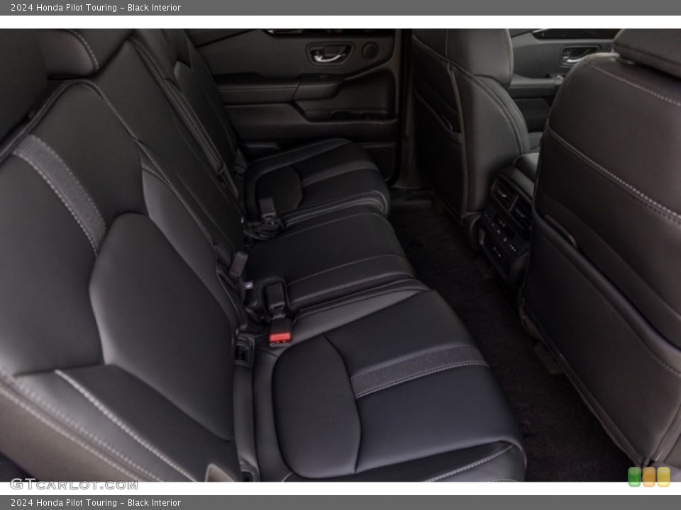 Black Interior Rear Seat for the 2024 Honda Pilot Touring #146727680