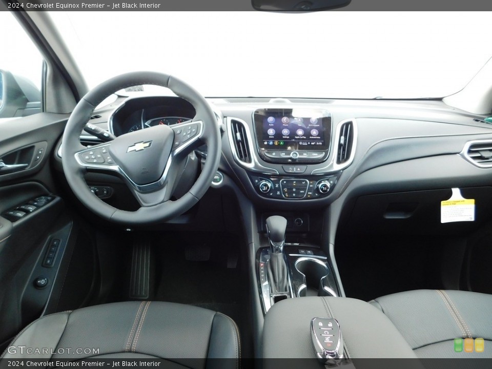 Jet Black Interior Dashboard for the 2024 Chevrolet Equinox Premier #146727872