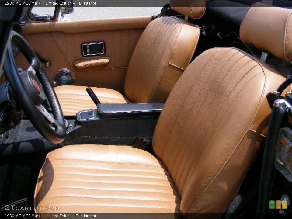 Tan Interior Photo for the 1980 MG MGB Mark III Limited Edition #14672795