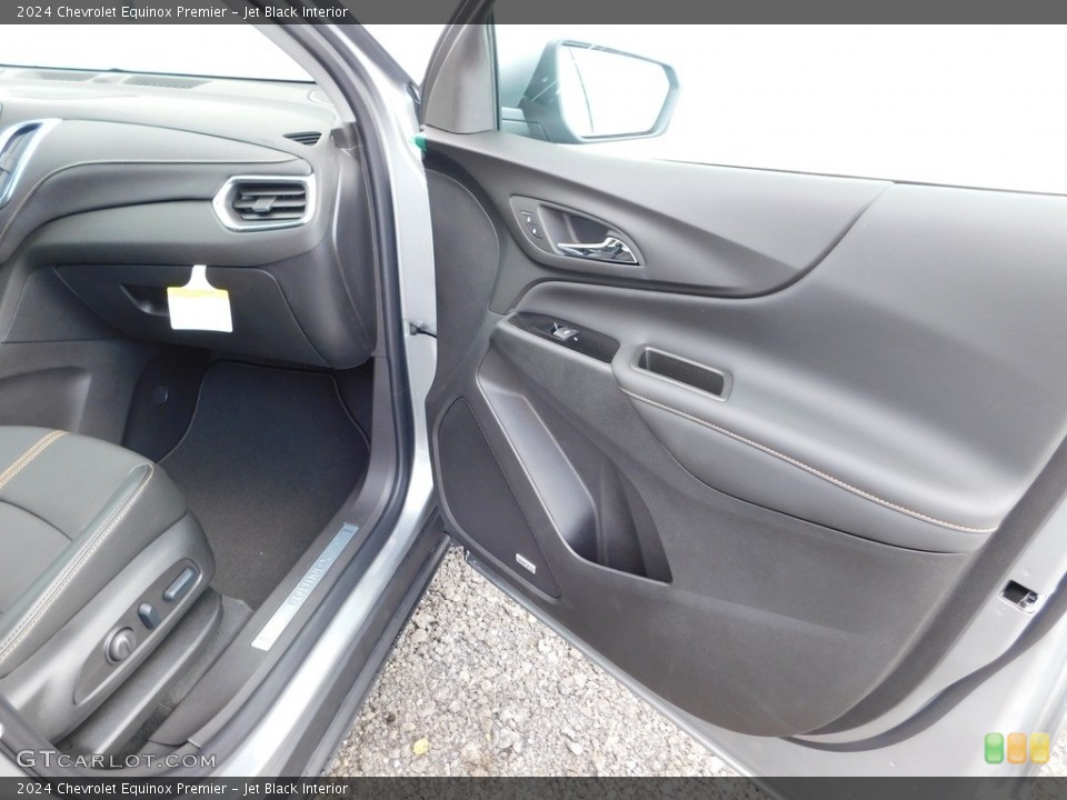 Jet Black Interior Door Panel for the 2024 Chevrolet Equinox Premier #146728019