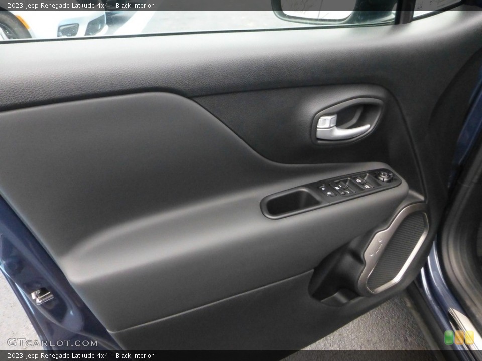 Black Interior Door Panel for the 2023 Jeep Renegade Latitude 4x4 #146728025