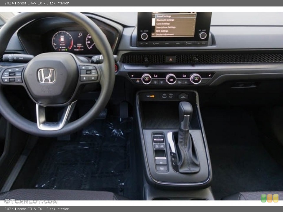 Black Interior Dashboard for the 2024 Honda CR-V EX #146728127