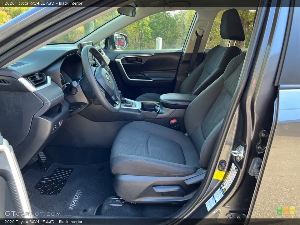 Black 2020 Toyota RAV4 Interiors