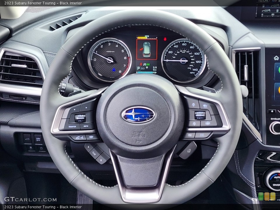 Black Interior Steering Wheel for the 2023 Subaru Forester Touring #146728299