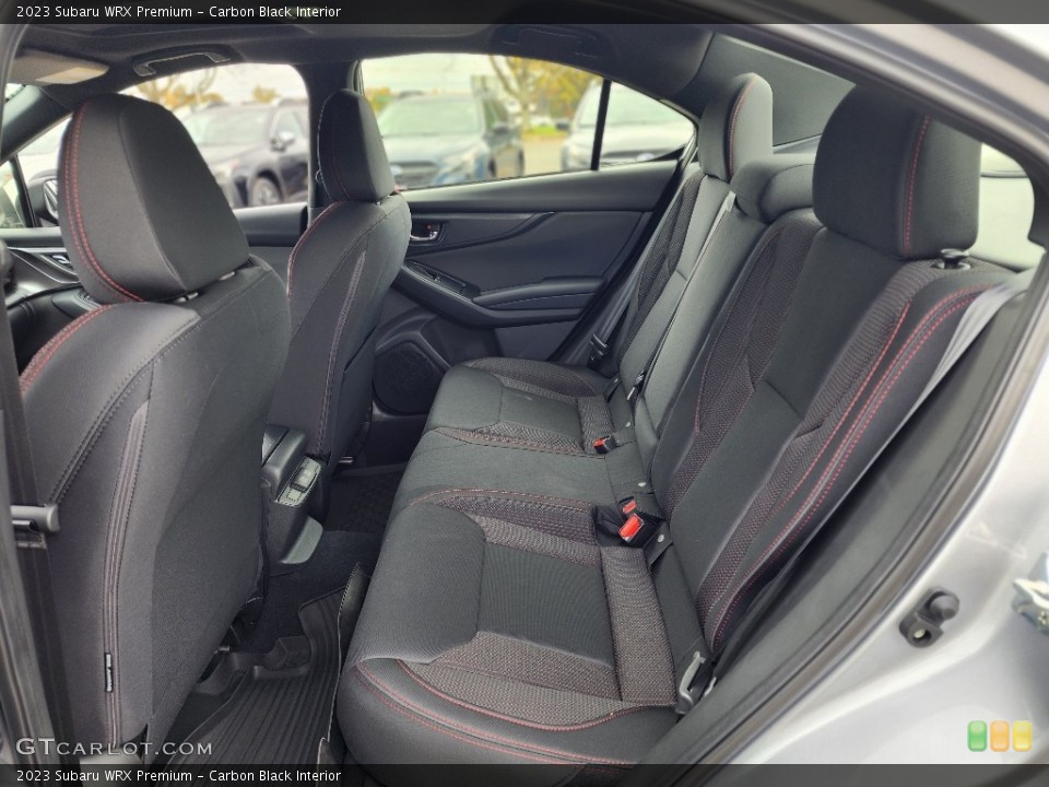 Carbon Black Interior Rear Seat for the 2023 Subaru WRX Premium #146728558