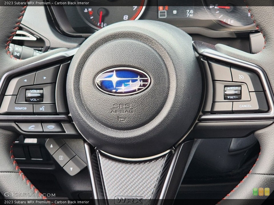 Carbon Black Interior Steering Wheel for the 2023 Subaru WRX Premium #146728616