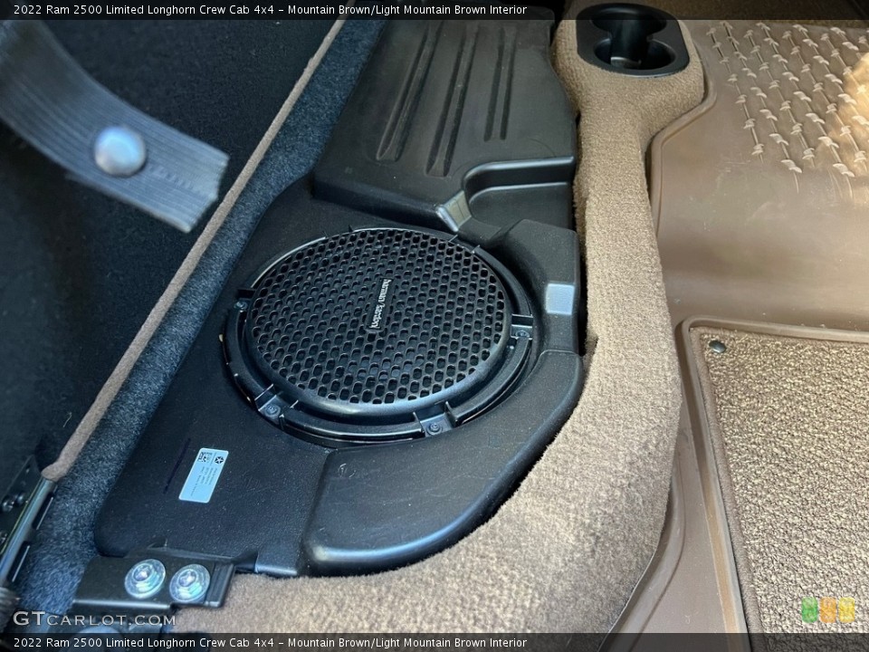 Mountain Brown/Light Mountain Brown Interior Rear Seat for the 2022 Ram 2500 Limited Longhorn Crew Cab 4x4 #146728685