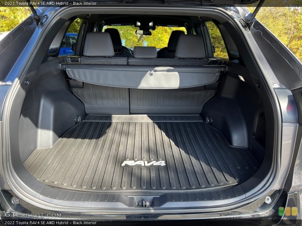 Black Interior Trunk for the 2022 Toyota RAV4 SE AWD Hybrid #146729006