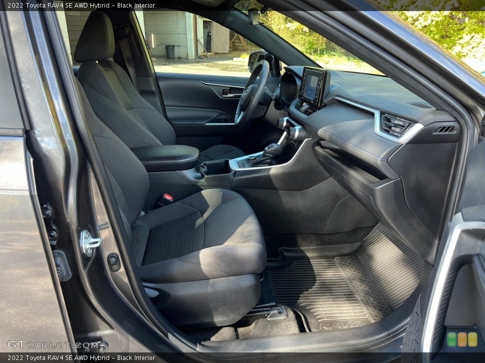 Black 2022 Toyota RAV4 Interiors
