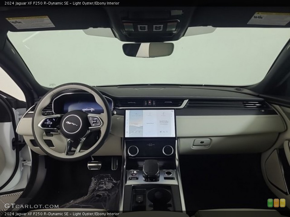 Light Oyster/Ebony Interior Dashboard for the 2024 Jaguar XF P250 R-Dynamic SE #146729522