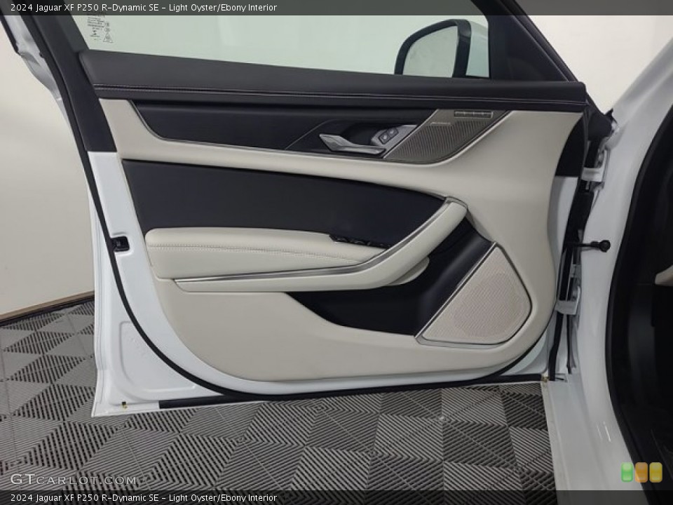 Light Oyster/Ebony Interior Door Panel for the 2024 Jaguar XF P250 R-Dynamic SE #146729720