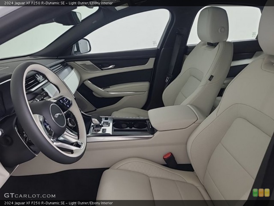 Light Oyster/Ebony Interior Photo for the 2024 Jaguar XF P250 R-Dynamic SE #146729978
