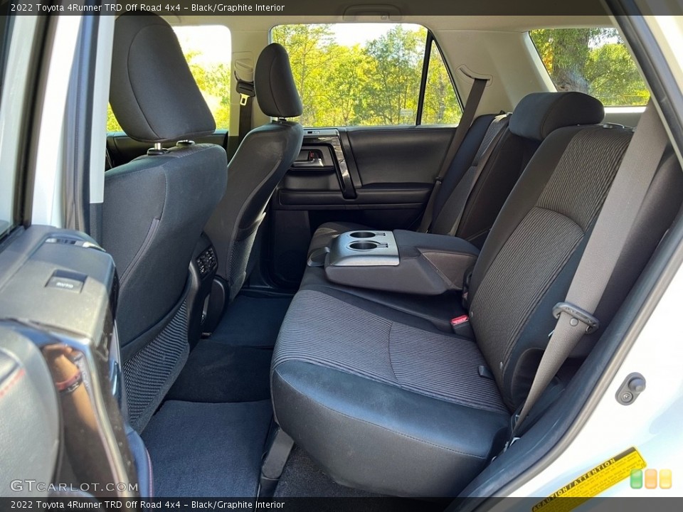 Black/Graphite Interior Rear Seat for the 2022 Toyota 4Runner TRD Off Road 4x4 #146730014