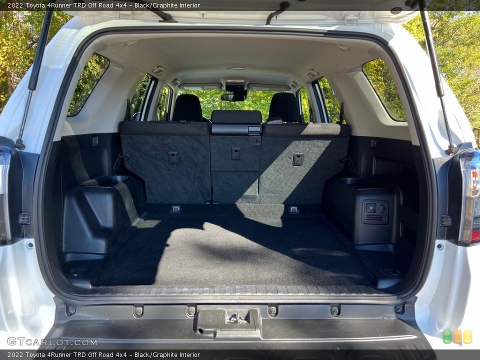 Black/Graphite Interior Trunk for the 2022 Toyota 4Runner TRD Off Road 4x4 #146730035