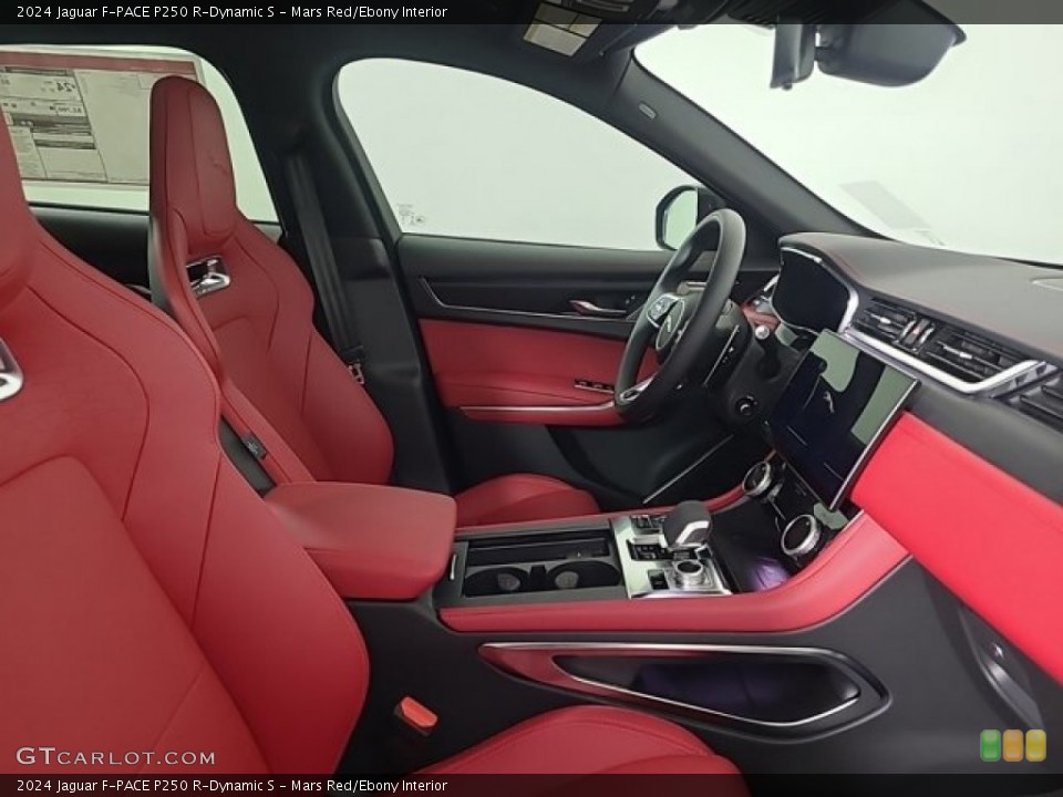 Mars Red/Ebony Interior Photo for the 2024 Jaguar F-PACE P250 R-Dynamic S #146730118