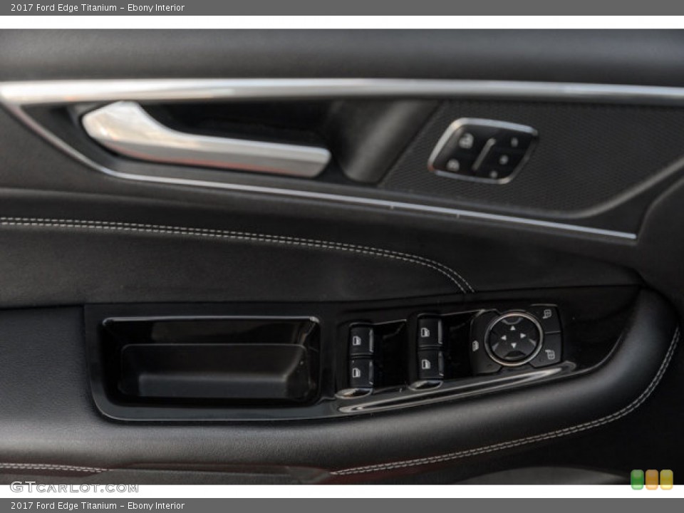 Ebony Interior Door Panel for the 2017 Ford Edge Titanium #146730170