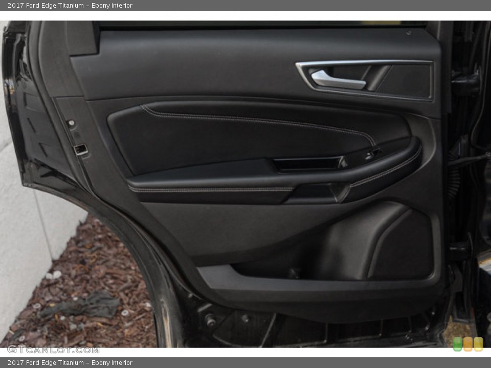 Ebony Interior Door Panel for the 2017 Ford Edge Titanium #146730188