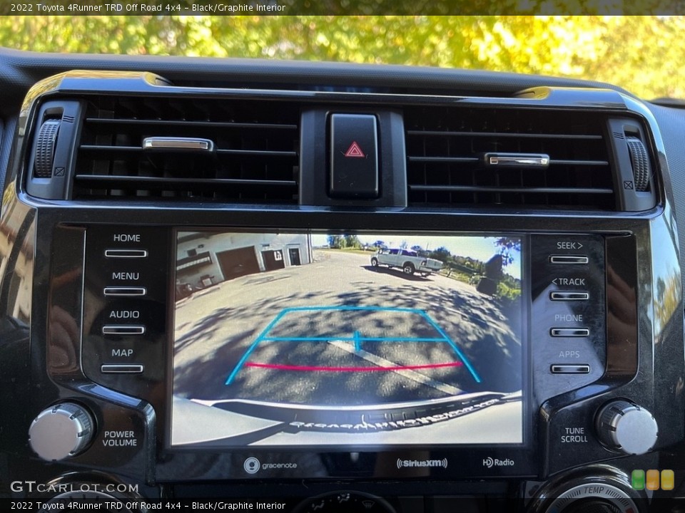 Black/Graphite Interior Controls for the 2022 Toyota 4Runner TRD Off Road 4x4 #146730197
