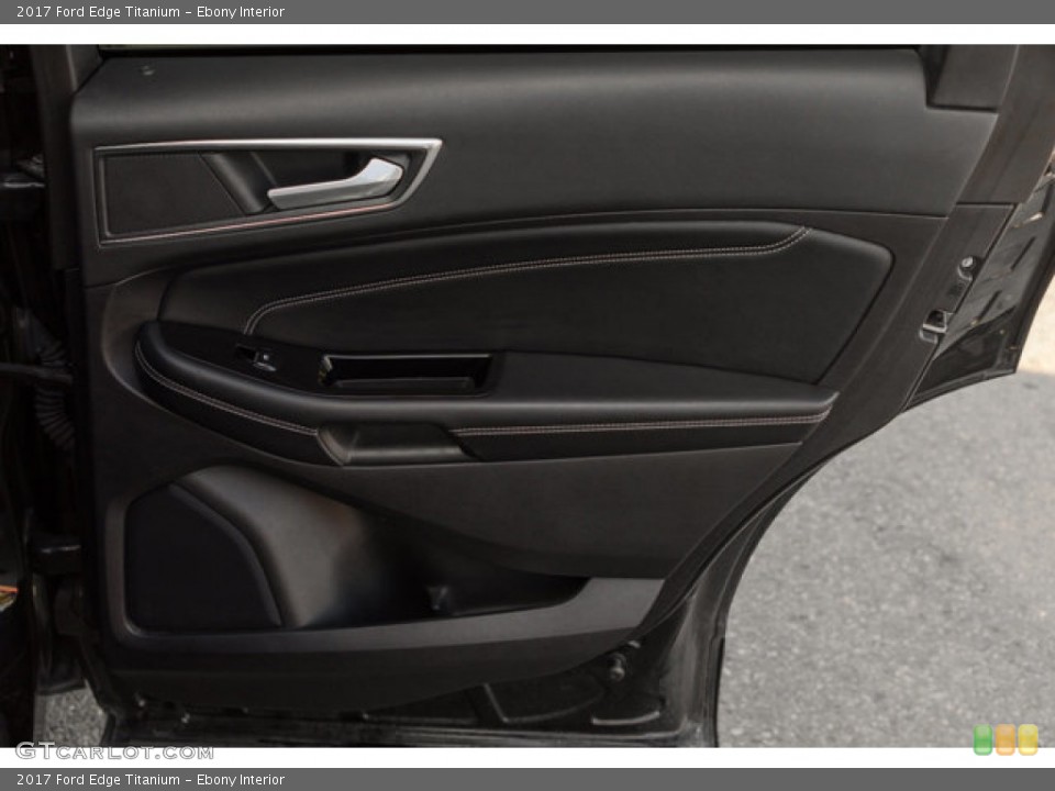 Ebony Interior Door Panel for the 2017 Ford Edge Titanium #146730230