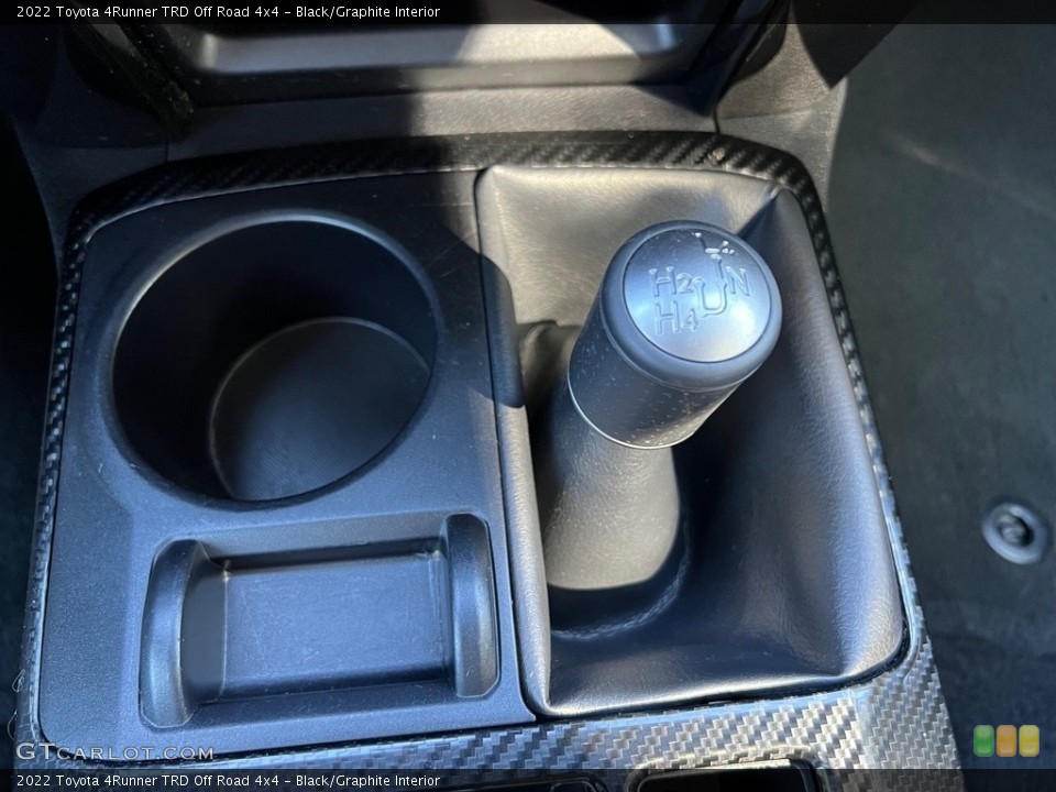 Black/Graphite Interior Controls for the 2022 Toyota 4Runner TRD Off Road 4x4 #146730245