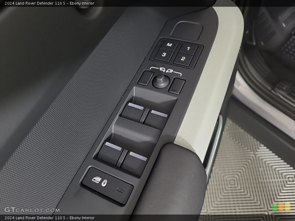 Ebony Interior Controls for the 2024 Land Rover Defender 110 S #146730383
