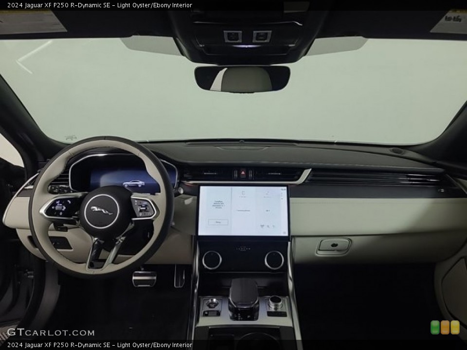 Light Oyster/Ebony Interior Dashboard for the 2024 Jaguar XF P250 R-Dynamic SE #146730452