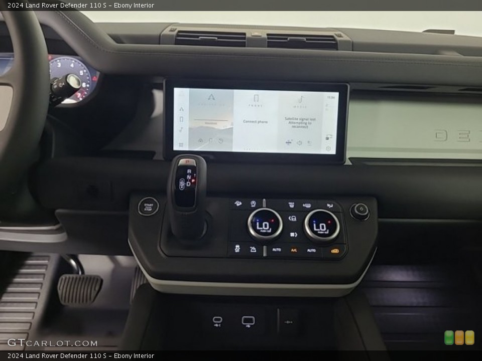 Ebony Interior Controls for the 2024 Land Rover Defender 110 S #146730464