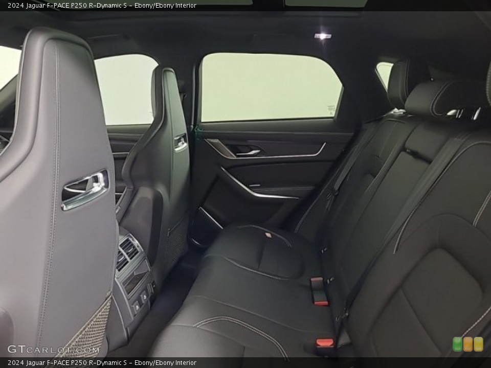 Ebony/Ebony Interior Rear Seat for the 2024 Jaguar F-PACE P250 R-Dynamic S #146730650