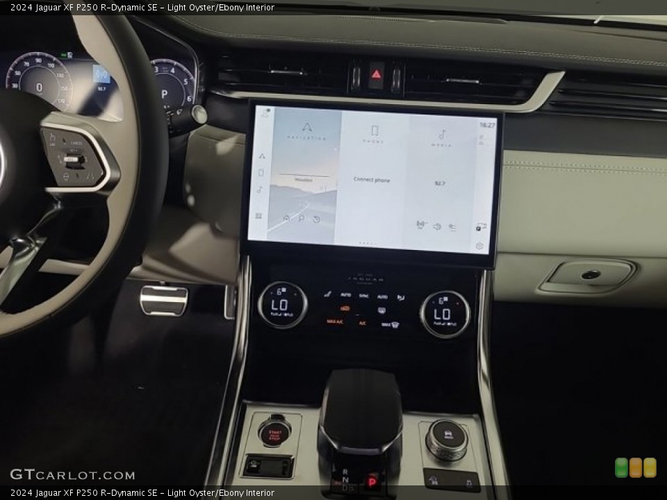Light Oyster/Ebony Interior Controls for the 2024 Jaguar XF P250 R-Dynamic SE #146730683