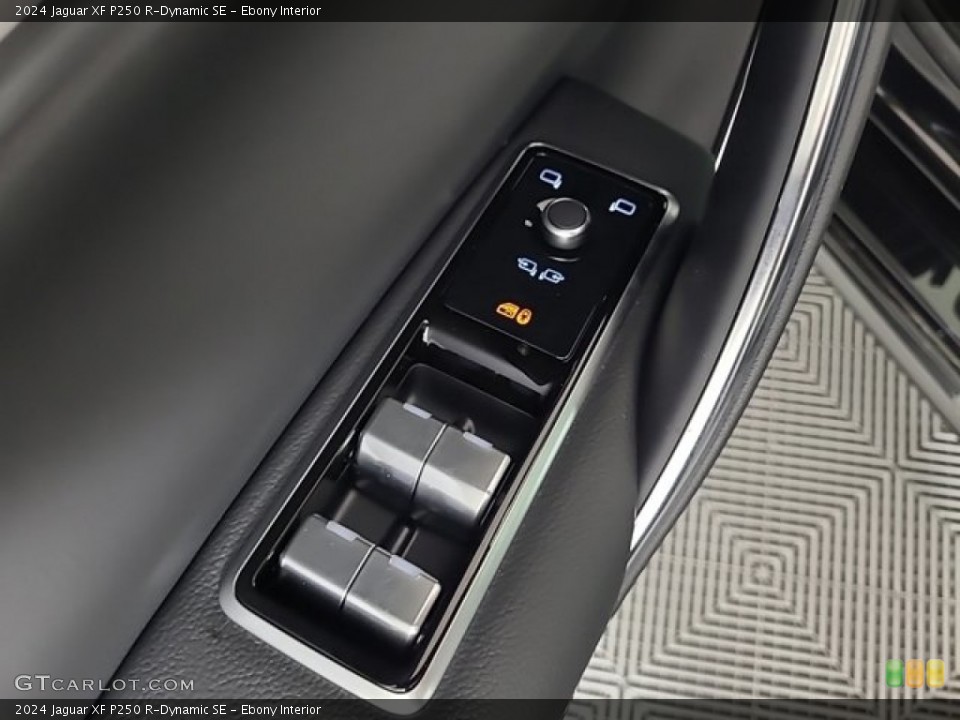 Ebony Interior Controls for the 2024 Jaguar XF P250 R-Dynamic SE #146730965