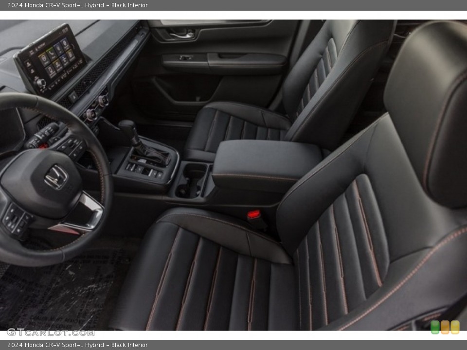 Black Interior Front Seat for the 2024 Honda CR-V Sport-L Hybrid #146731432