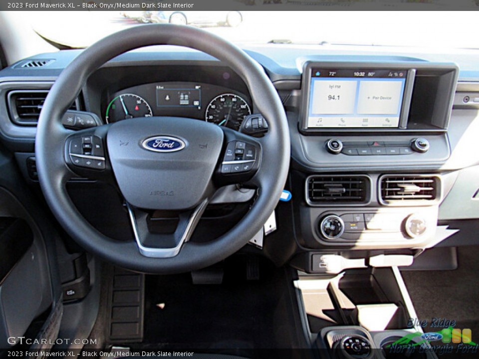 Black Onyx/Medium Dark Slate 2023 Ford Maverick Interiors