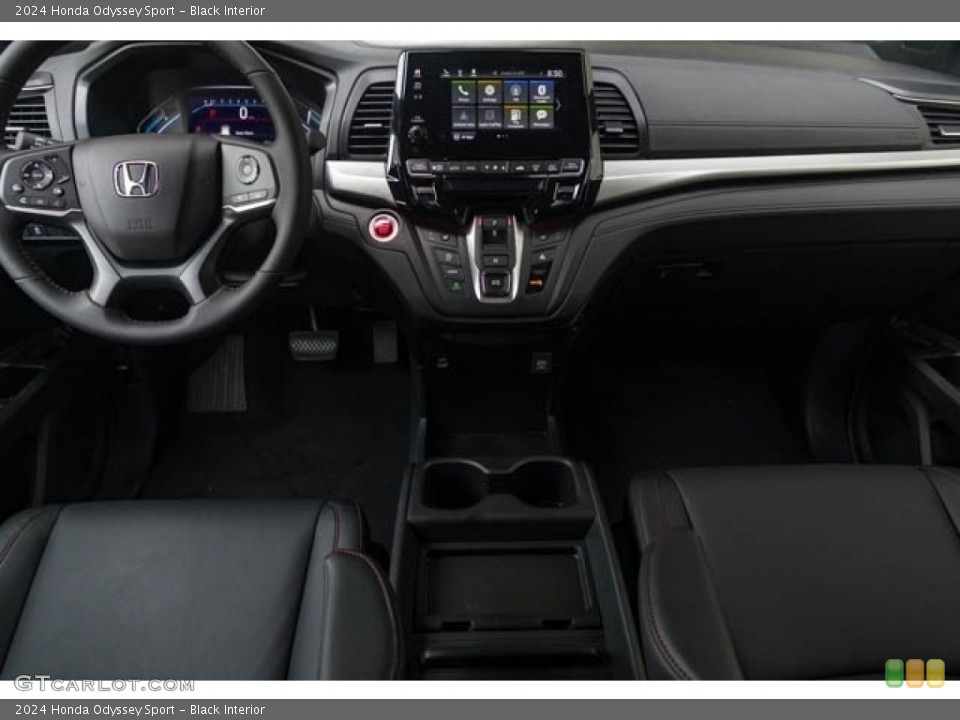 Black Interior Photo for the 2024 Honda Odyssey Sport #146731477