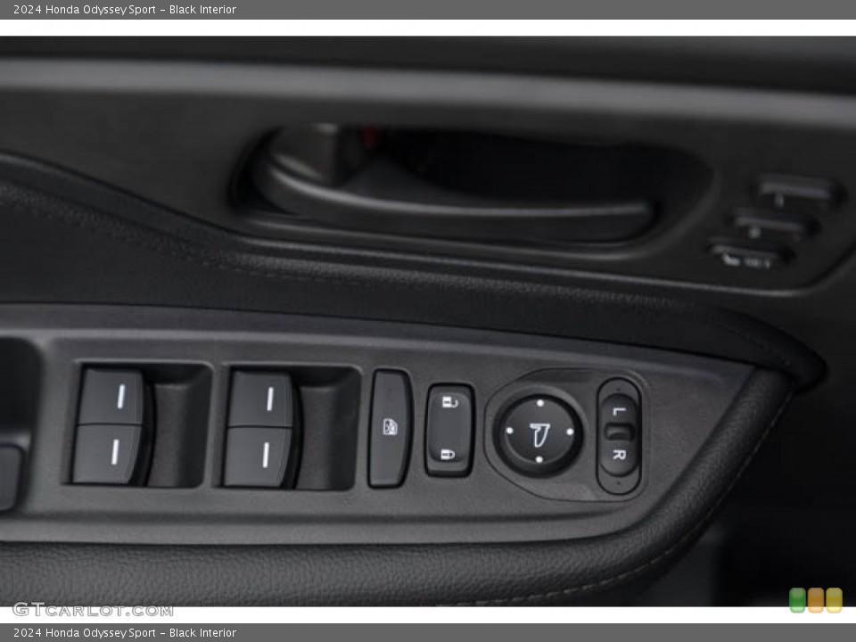 Black Interior Door Panel for the 2024 Honda Odyssey Sport #146731912