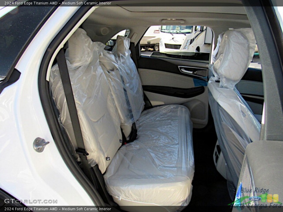 Medium Soft Ceramic Interior Rear Seat for the 2024 Ford Edge Titanium AWD #146732023
