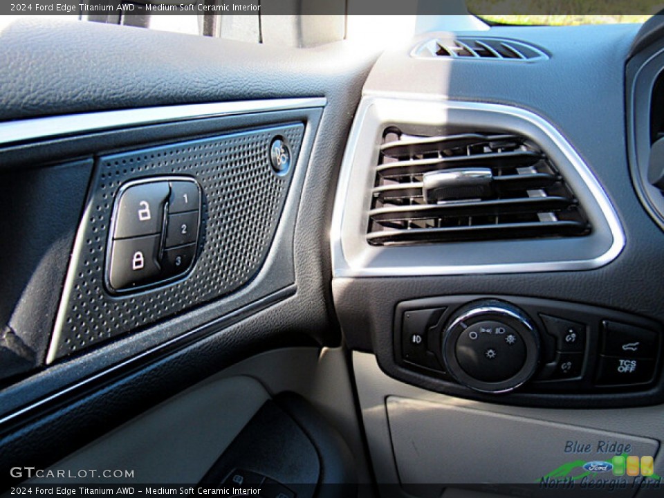 Medium Soft Ceramic Interior Controls for the 2024 Ford Edge Titanium AWD #146732191