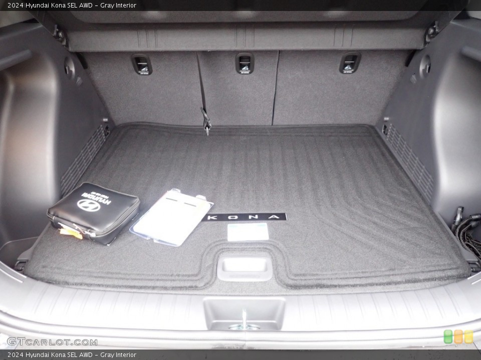 Gray Interior Trunk for the 2024 Hyundai Kona SEL AWD #146732778