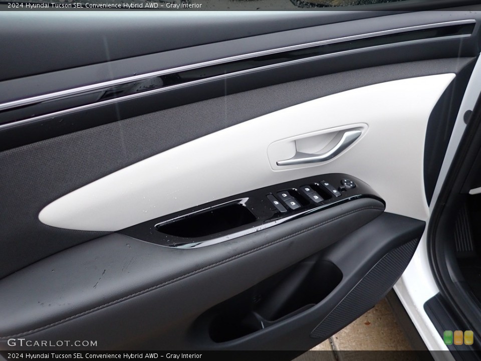 Gray Interior Door Panel for the 2024 Hyundai Tucson SEL Convenience Hybrid AWD #146733101