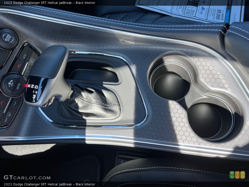 Black Interior Transmission for the 2023 Dodge Challenger SRT Hellcat JailBreak #146733347