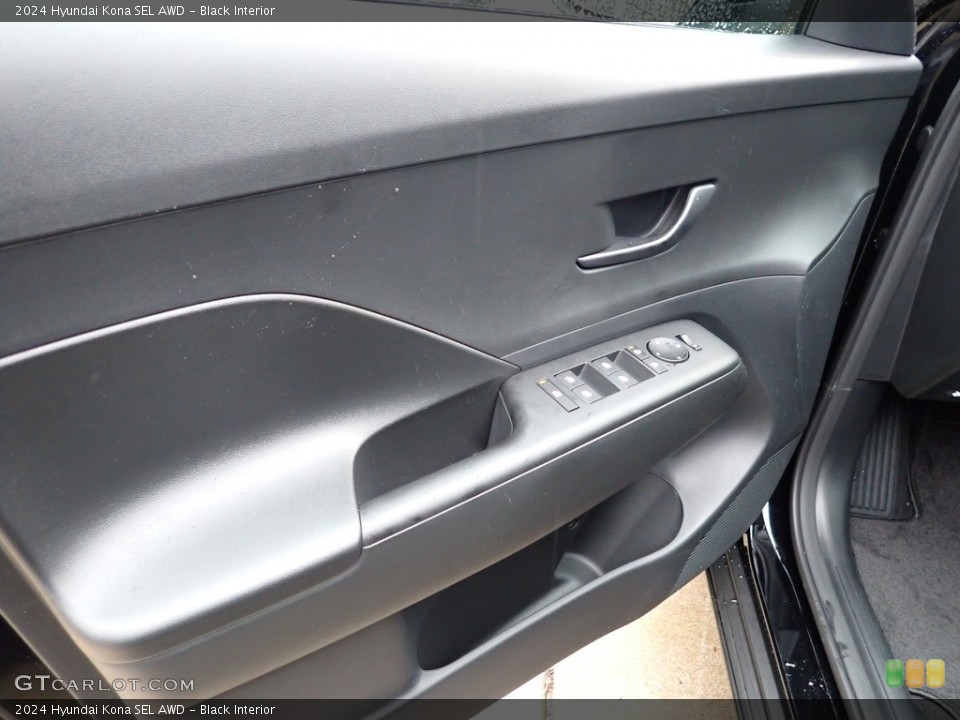 Black Interior Door Panel for the 2024 Hyundai Kona SEL AWD #146733590