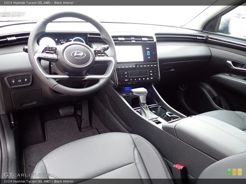 Black Interior Photo for the 2024 Hyundai Tucson SEL AWD #146733785