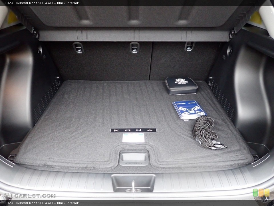 Black Interior Trunk for the 2024 Hyundai Kona SEL AWD #146734436