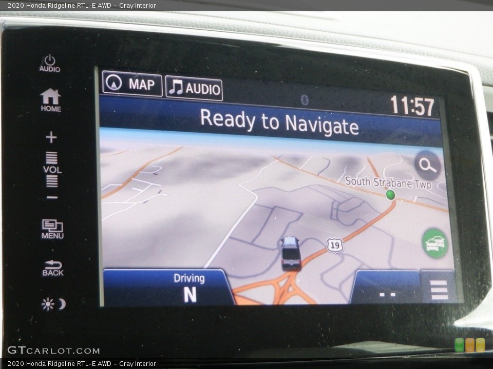 Gray Interior Navigation for the 2020 Honda Ridgeline RTL-E AWD #146735306