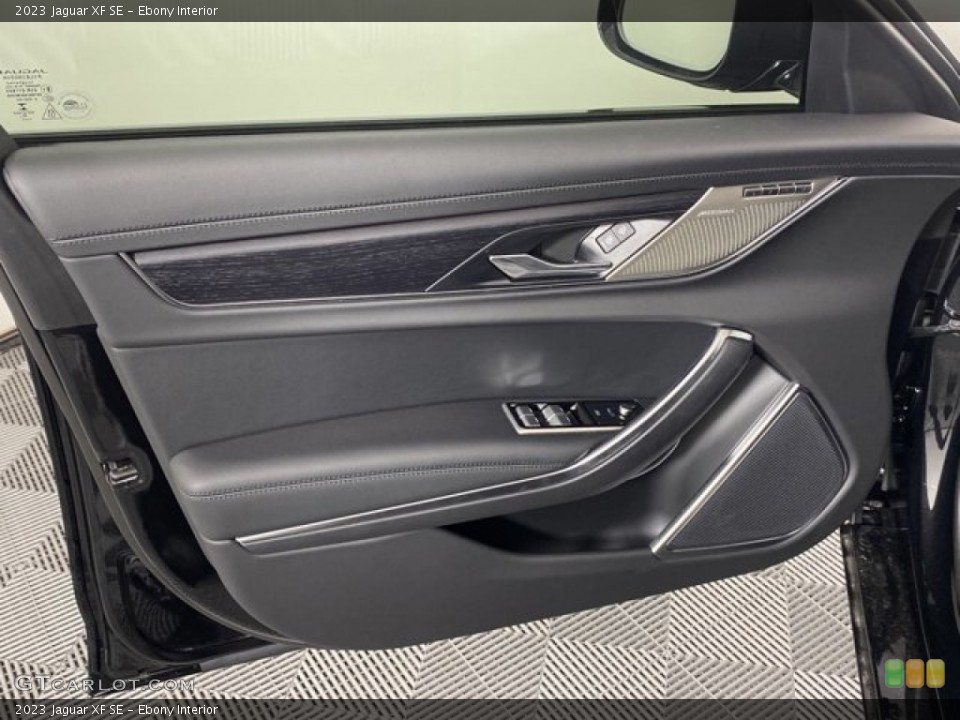 Ebony Interior Door Panel for the 2023 Jaguar XF SE #146735452