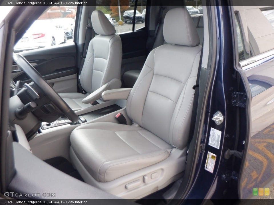 Gray Interior Front Seat for the 2020 Honda Ridgeline RTL-E AWD #146735812