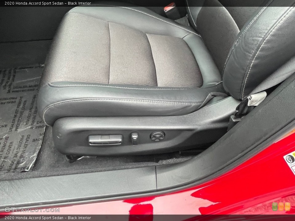 Black Interior Front Seat for the 2020 Honda Accord Sport Sedan #146735959