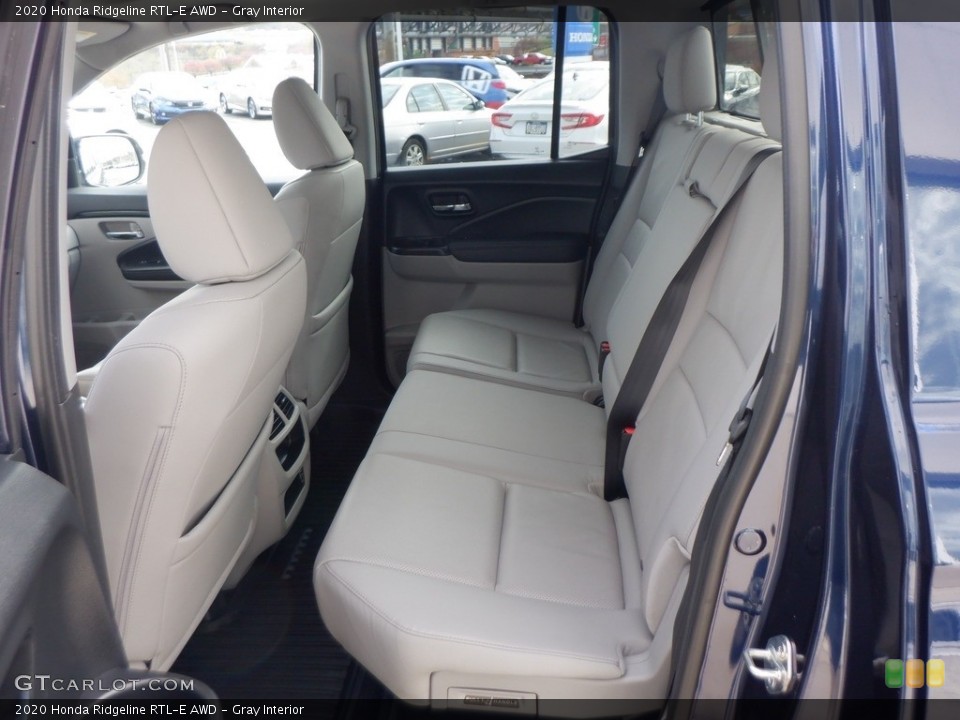 Gray Interior Rear Seat for the 2020 Honda Ridgeline RTL-E AWD #146735999